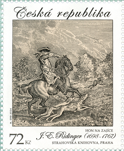 J. E. Ridinger: hon na / zajíce (M. Srb/M. Srb)