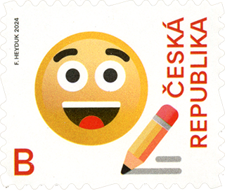 Emoji: psaní dopisu / (F. Heyduk)