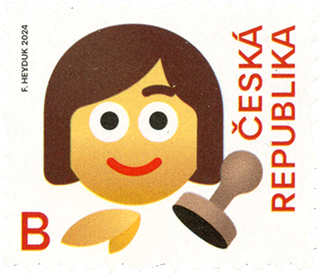 Emoji: pošťačka / (F. Heyduk)